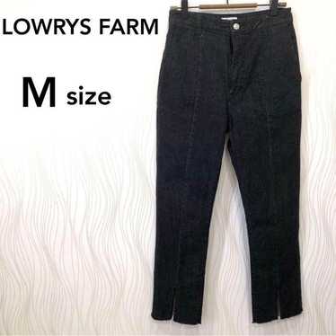 【LOWRYS FARM】Lowry's Farm Slit Denim Black M - image 1