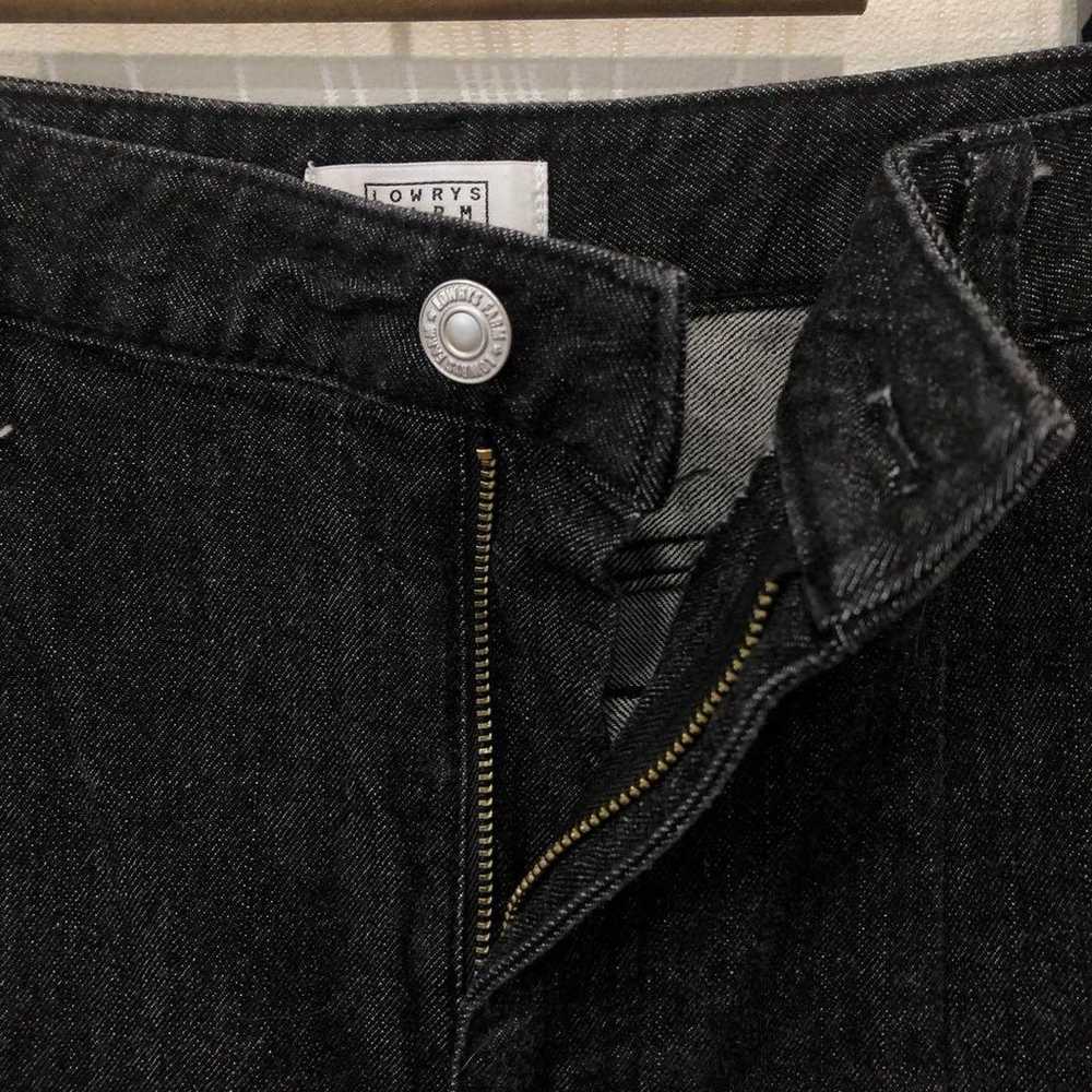 【LOWRYS FARM】Lowry's Farm Slit Denim Black M - image 3