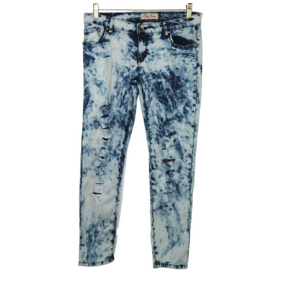 Y2k Urban Outfitters Vintage Elite Acid Wash Dest… - image 1