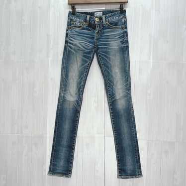 Moussy Denim Distressed Skinny Denim 26 Inch