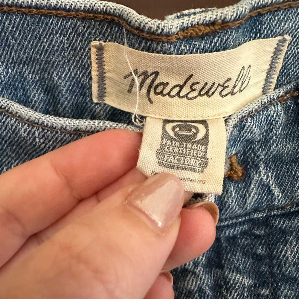 MADEWELL | The Perfect Vintage Jean Raw Hem Mediu… - image 4