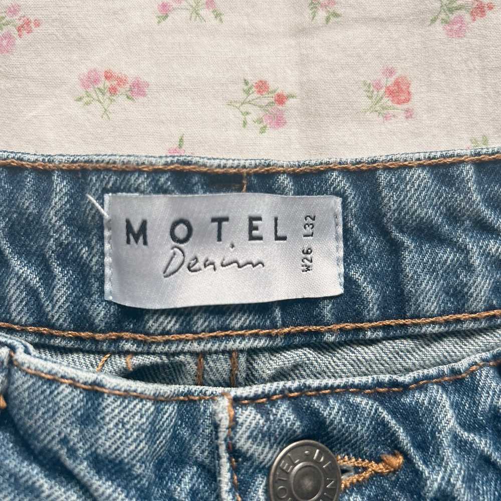 motel rocks extra roomy wide leg jeans - image 3