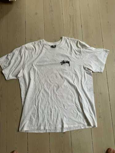 Stussy Stussy Fuzzy Dice Tee White