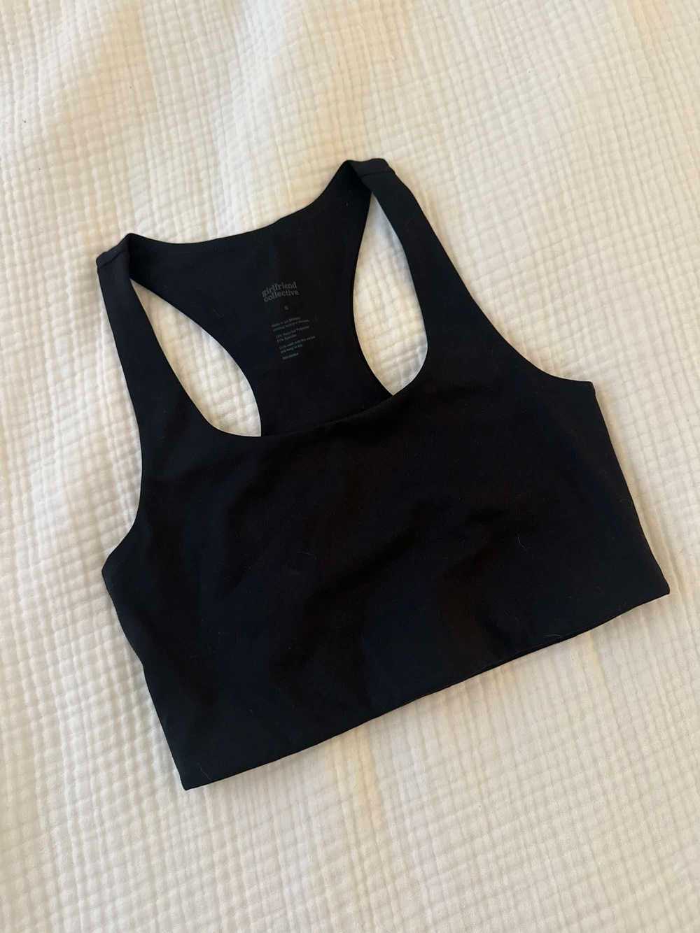 Girlfriend Collective Black Paloma Racerback Bra - image 3