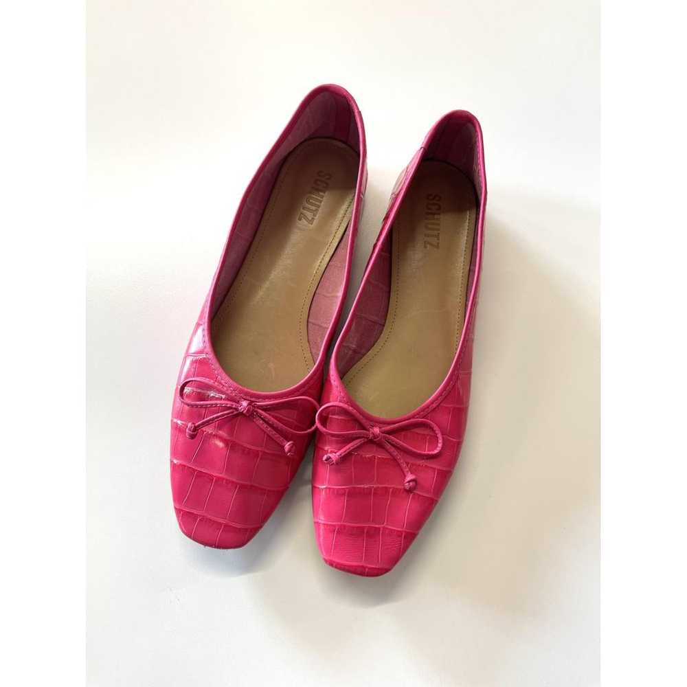 Schutz Leather flats - image 8