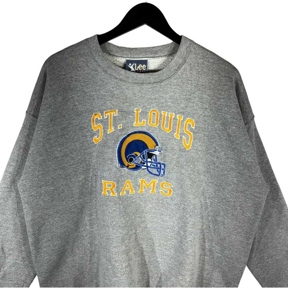 Lee Vintage St. Louis Rams Helmet Crewneck - image 2