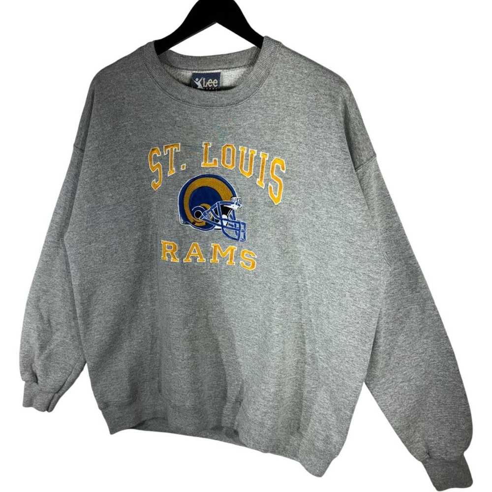 Lee Vintage St. Louis Rams Helmet Crewneck - image 3