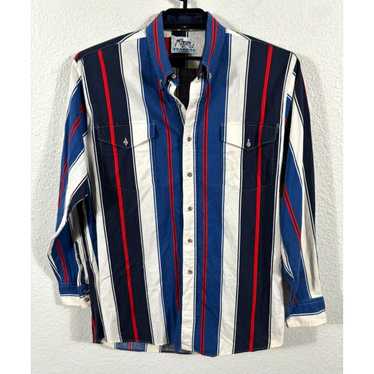 Roper Vintage Roper Western Shirt Mens XL Striped 