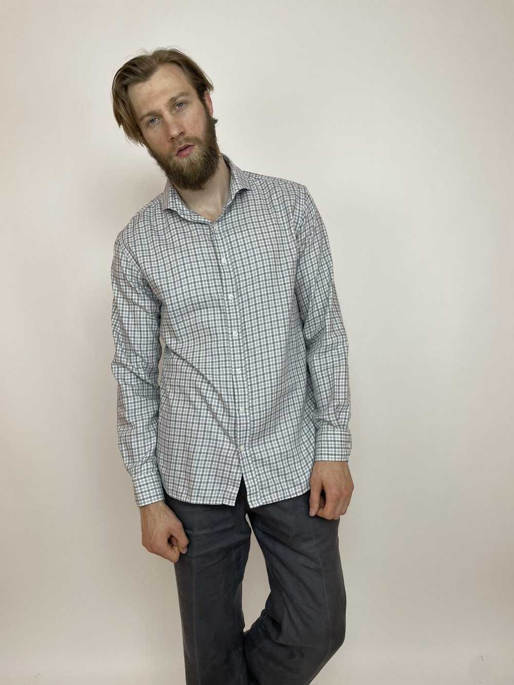 Oscar Jacobson OSCAR JACOBSON Mens dress shirt lo… - image 6