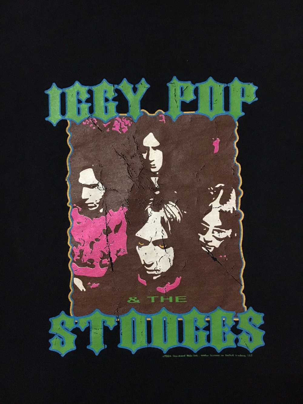 Band Tees × Iggy × Vintage Vintage Iggy Pop & The… - image 2