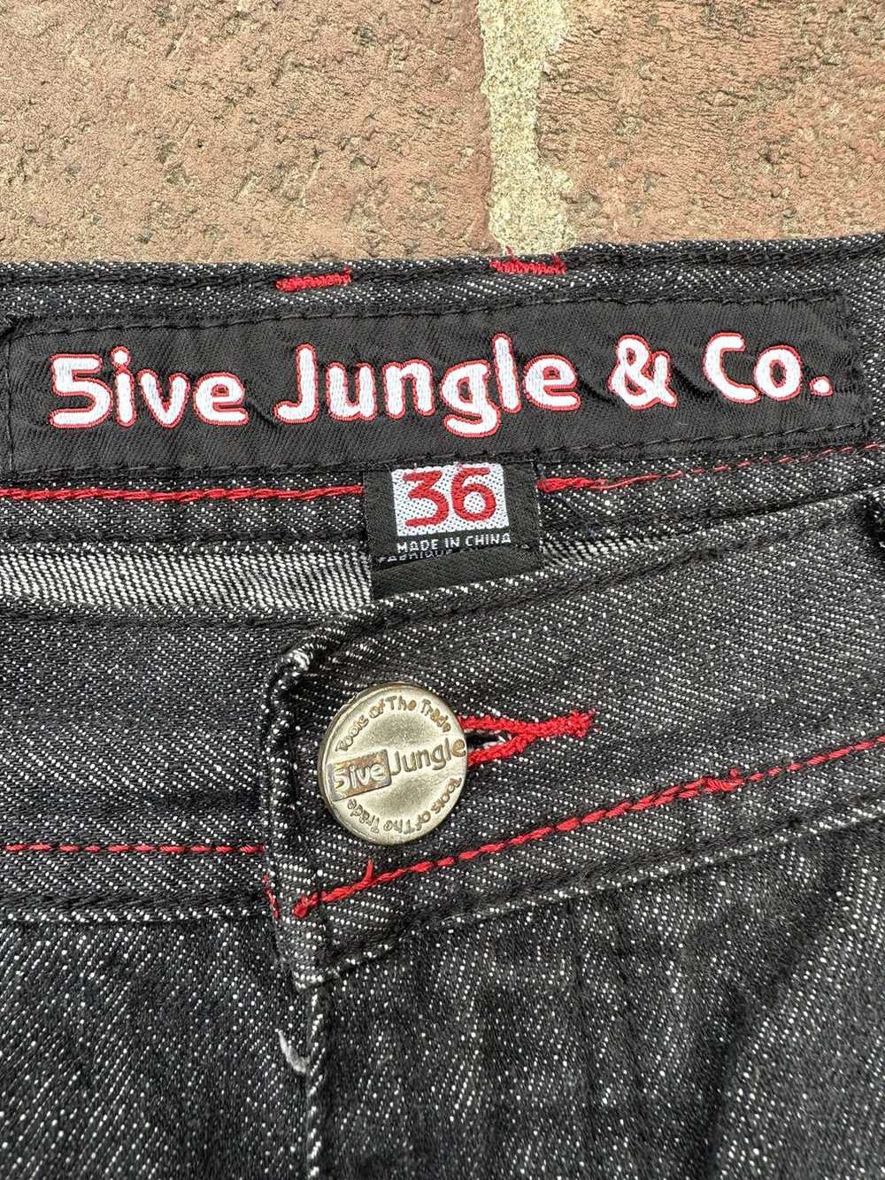 Jnco × Southpole × Vintage Vintage Y2K Black Jean… - image 3