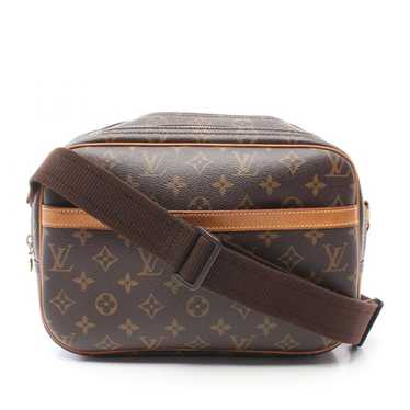 Brown Louis Vuitton Monogram Reporter PM Crossbody