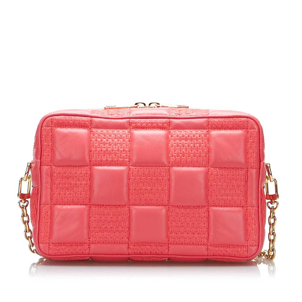 Pink Louis Vuitton Damier Troca PM Satchel - image 3