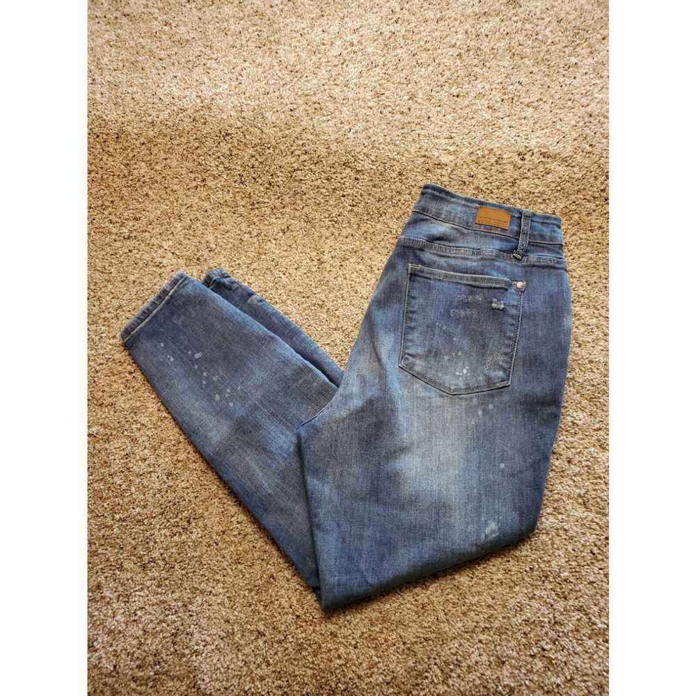 Vintage Judy Blue Skinny Fit Jeans 18w Womens Blu… - image 1