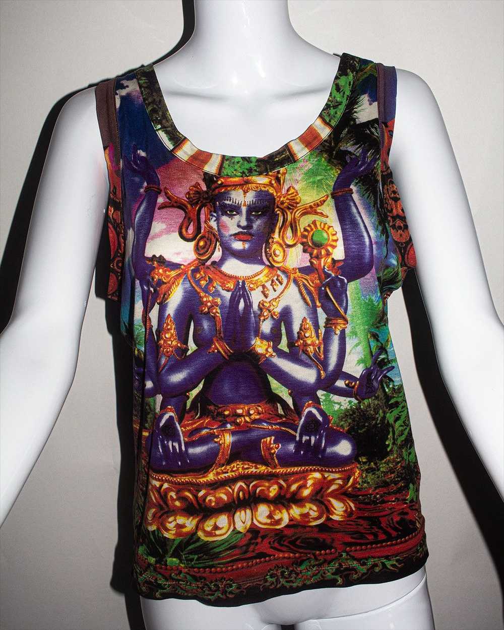 Jean Paul Gaultier JEAN PAUL GAULTIER DEITY PRINT… - image 2