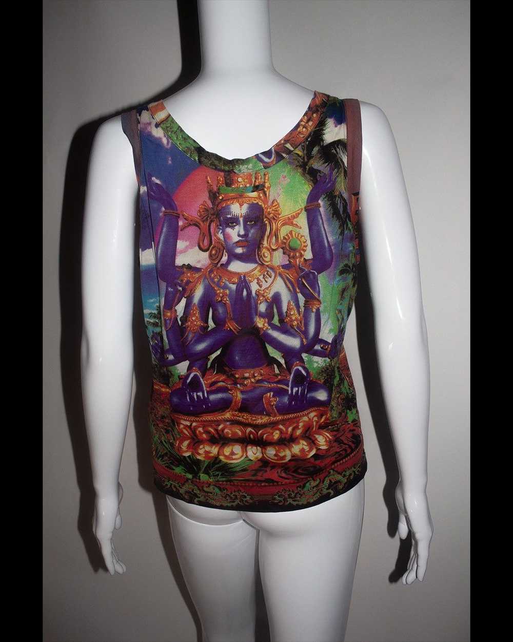 Jean Paul Gaultier JEAN PAUL GAULTIER DEITY PRINT… - image 7