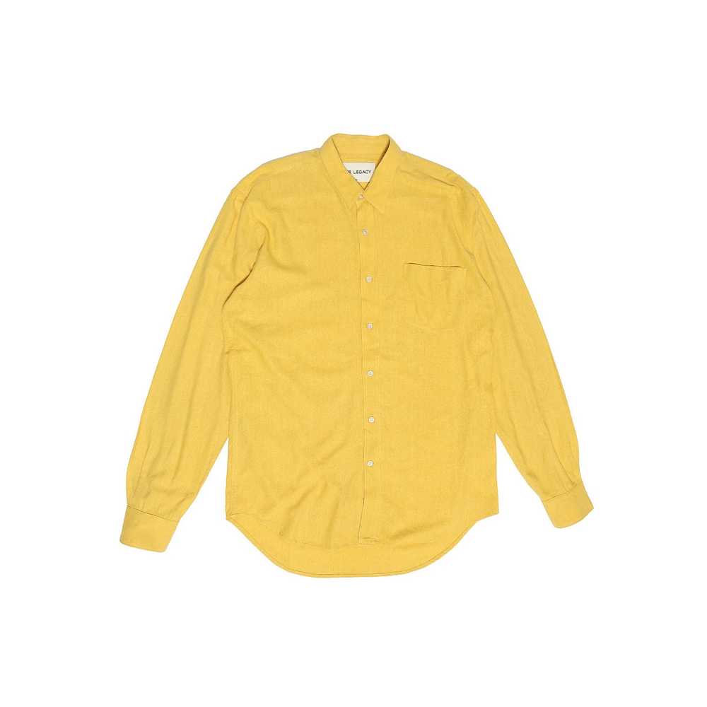 Our Legacy SS15 Mustard Color Longsleeve Button U… - image 1