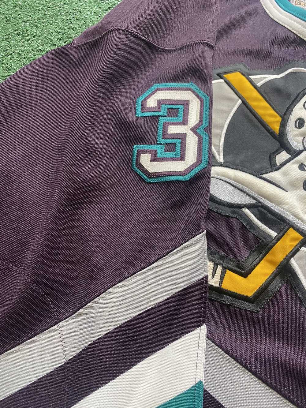 Ccm × Vintage Authentic Mighty Ducks Jersey OG lo… - image 3