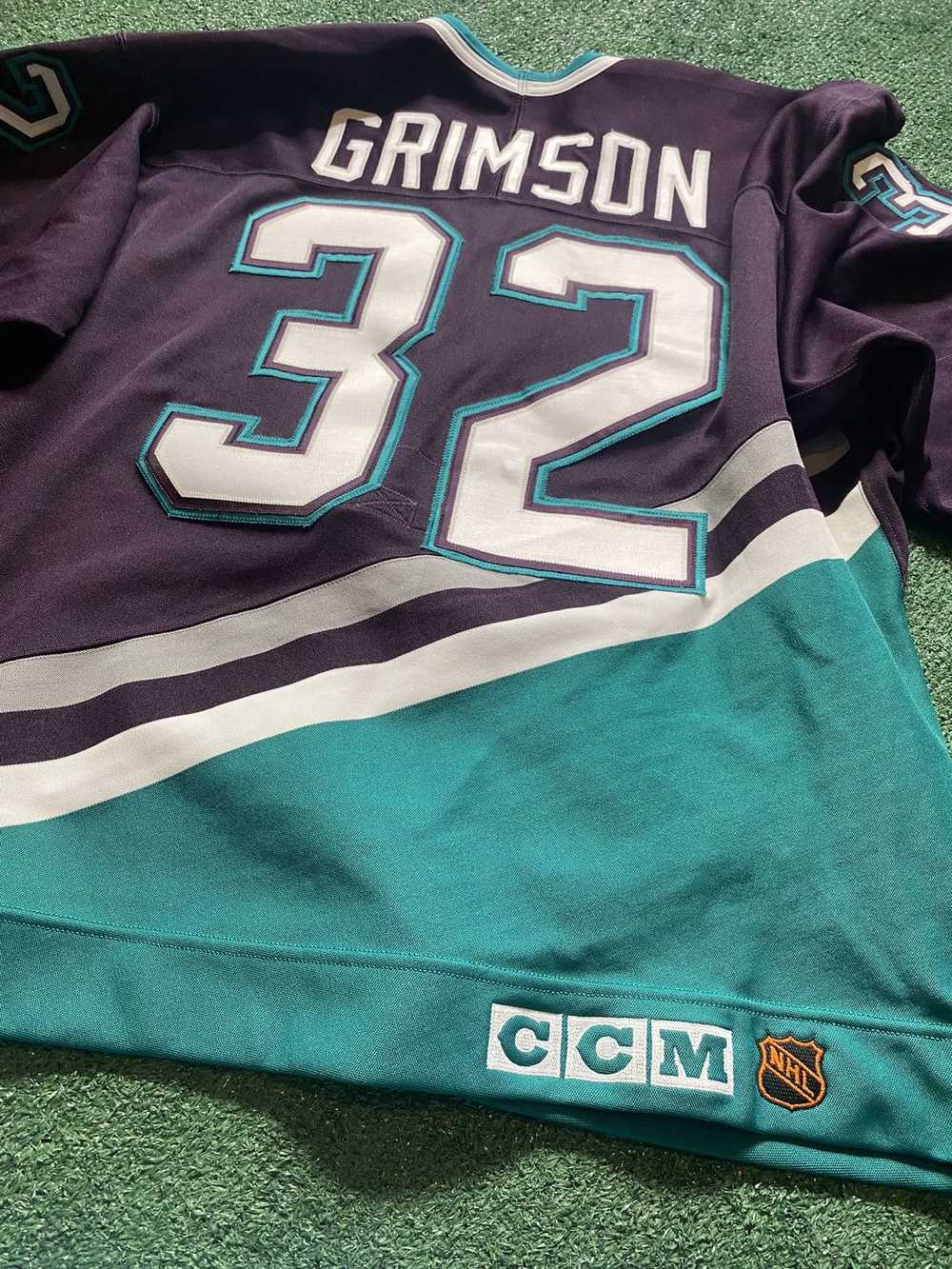 Ccm × Vintage Authentic Mighty Ducks Jersey OG lo… - image 6