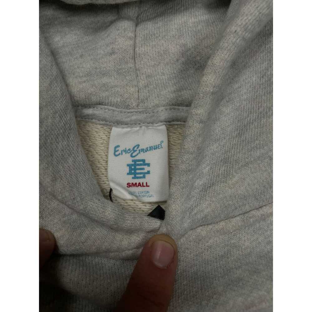 Eric Emanuel EE Hoodie Grey Black Small Used - image 2