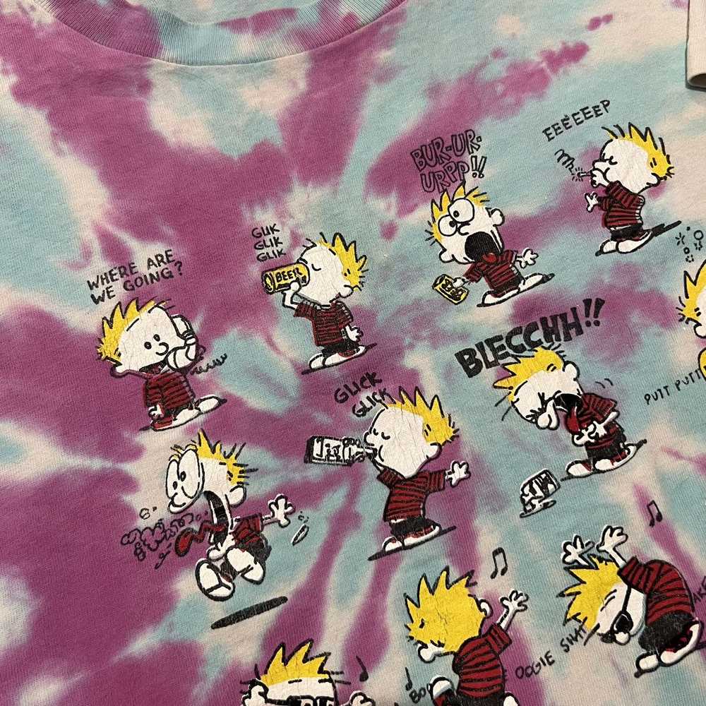 Grateful Dead × Vintage VTG Calvin And Hobbes At … - image 5