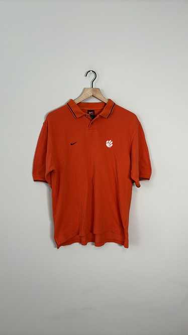 Nike × Vintage Vintage Nike Clemson Tigers Polo Sh