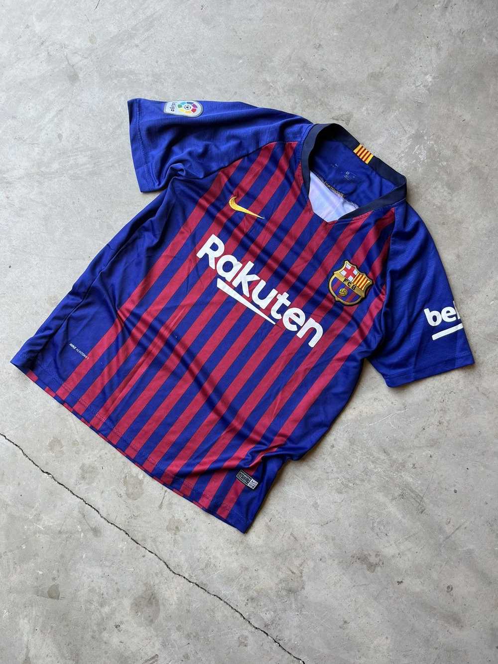 F.C. Barcelona × Nike × Vintage FC BARCELONA FUTB… - image 1