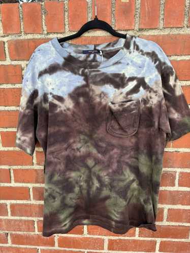 Louis Vuitton Louis Vuitton tie dye pocket tee