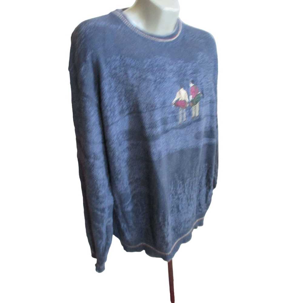 Vintage Vintage Men's Golf Sweater XL Cypress Lin… - image 6