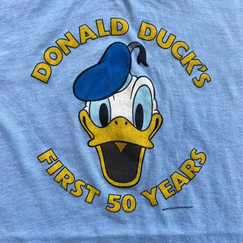 Disney × Streetwear × Vintage Vintage 80s Donald … - image 2