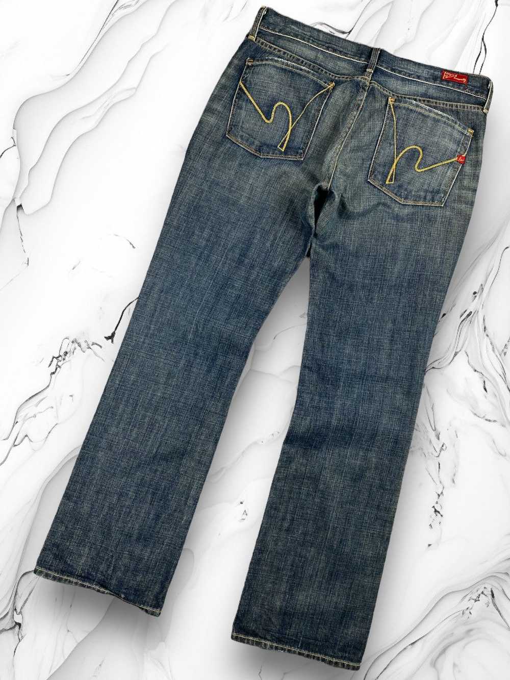 7 For All Mankind × Distressed Denim Jerome Dahan… - image 1