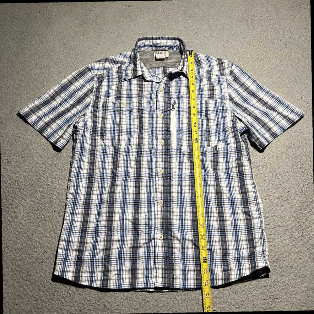 Vintage Mens Small Classic Plaid Utility Shirt wi… - image 2