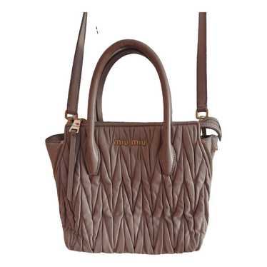 Miu Miu Matelassé leather handbag - image 1