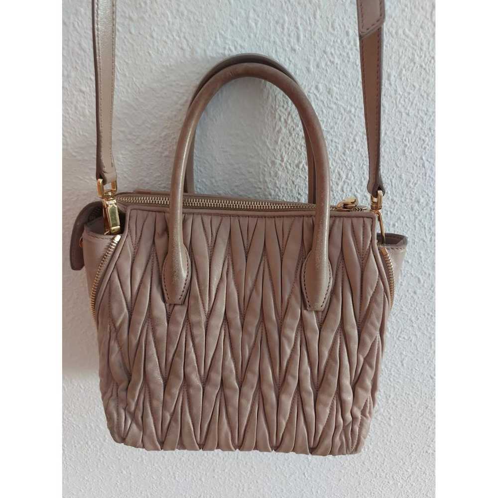 Miu Miu Matelassé leather handbag - image 2