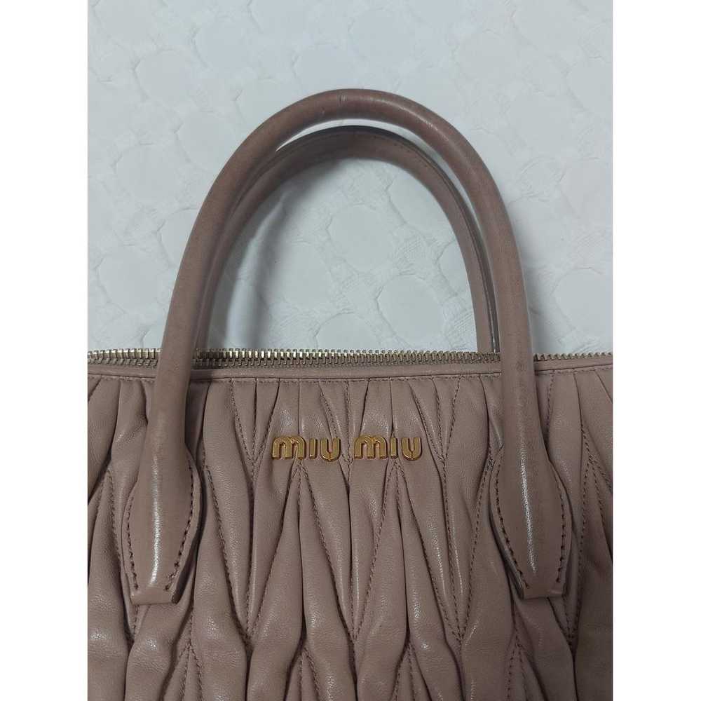 Miu Miu Matelassé leather handbag - image 5