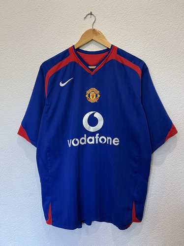 Nike × Soccer Jersey × Vintage Nike Manchester Uni