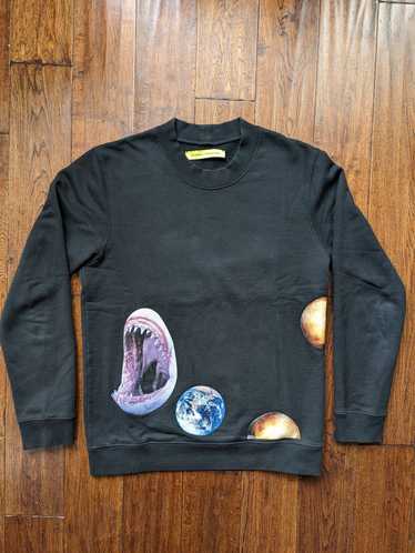 Raf Simons × Sterling Ruby FW14 Shark Planet Sweat