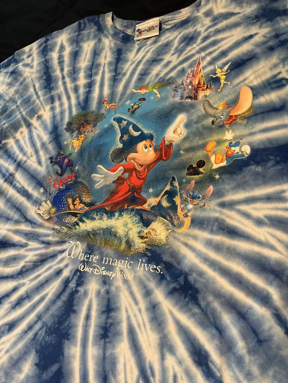 Disney × Mickey Mouse Vintage Disney World tee - image 2