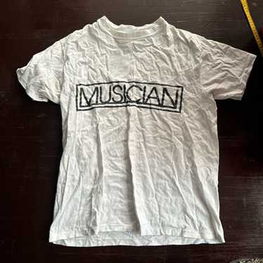 Vintage Vintage hanes “musician” t shirt - image 1