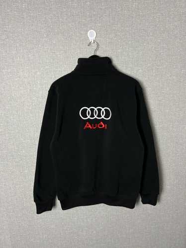 Audi × Racing × Vintage Audi Black Track Top Racin