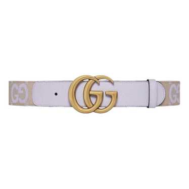 Gucci Gg Buckle leather belt - image 1