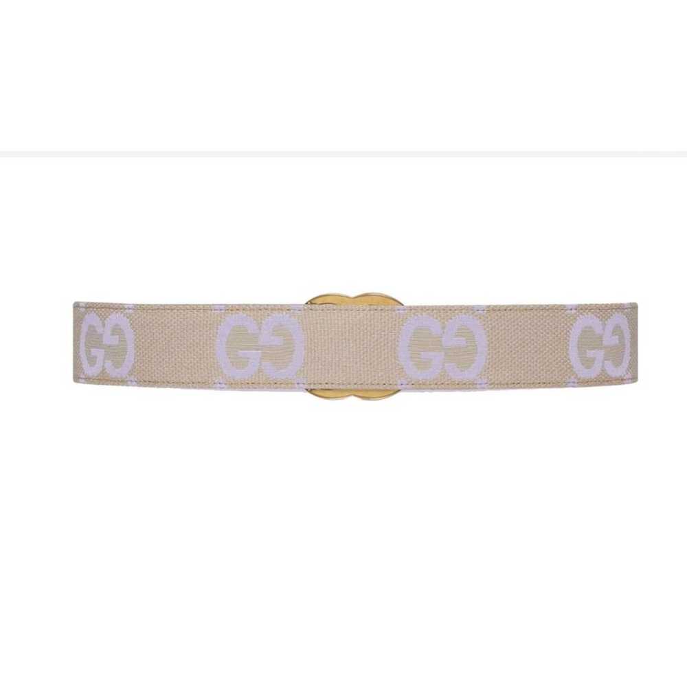 Gucci Gg Buckle leather belt - image 3