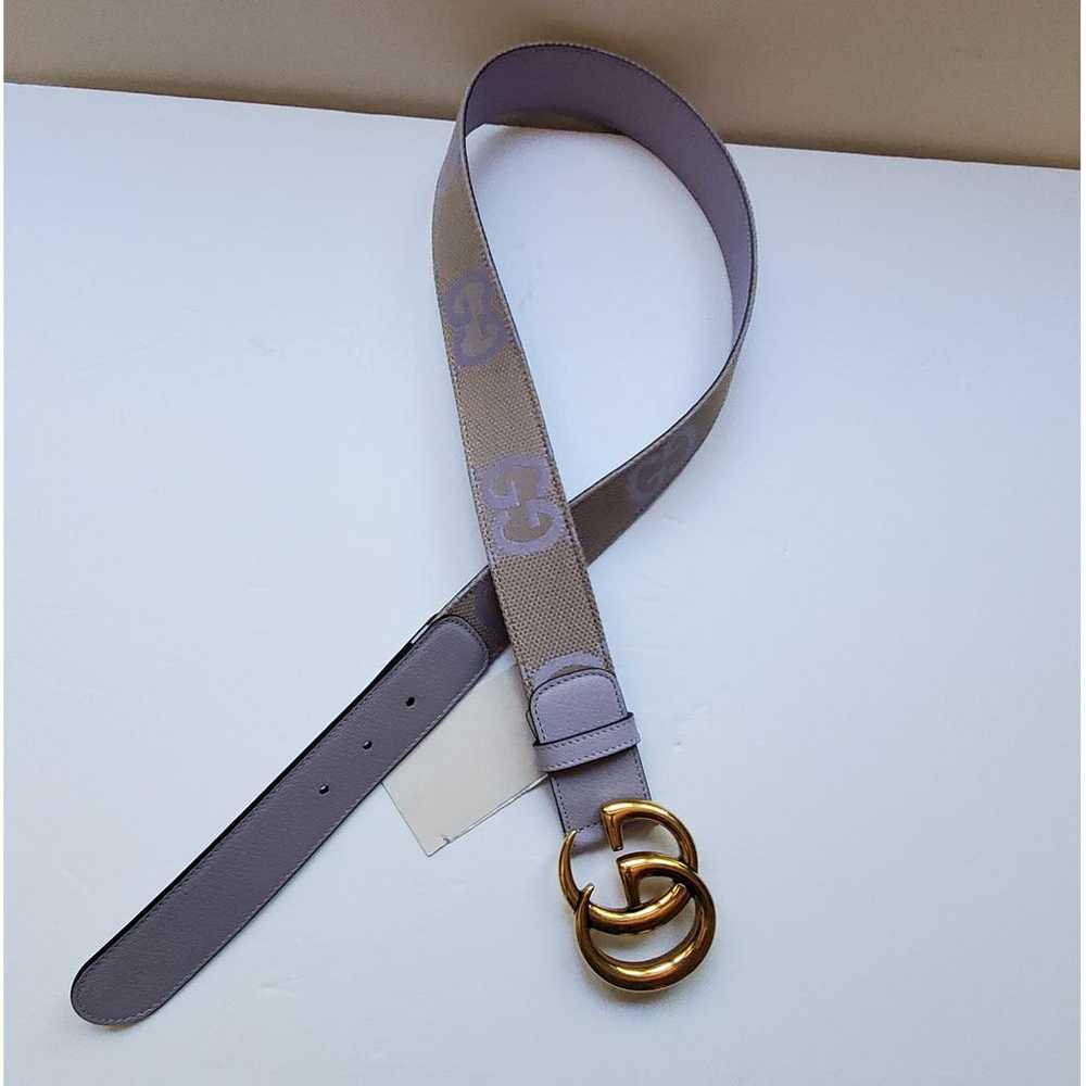 Gucci Gg Buckle leather belt - image 4