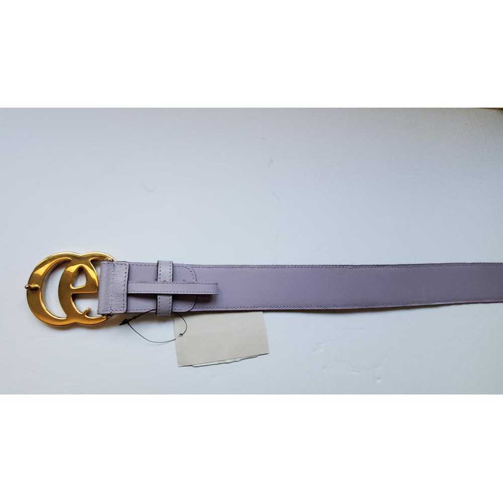 Gucci Gg Buckle leather belt - image 8