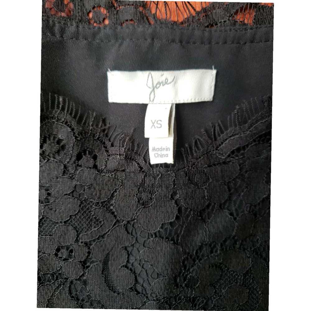 Joie Black Lace Overlay Shift Dress for Women in … - image 4