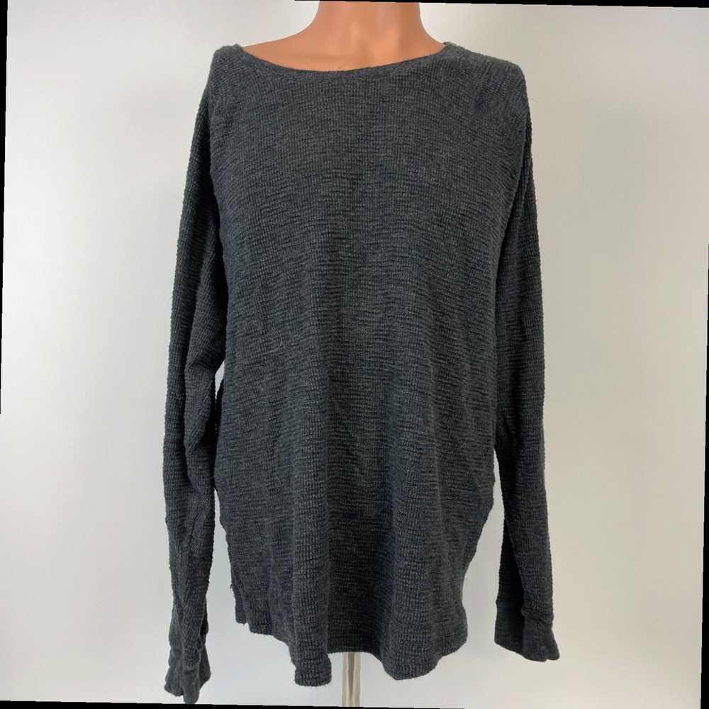 Lucky Brand Grey Thermal Sweatshirt for Men in XL… - image 2