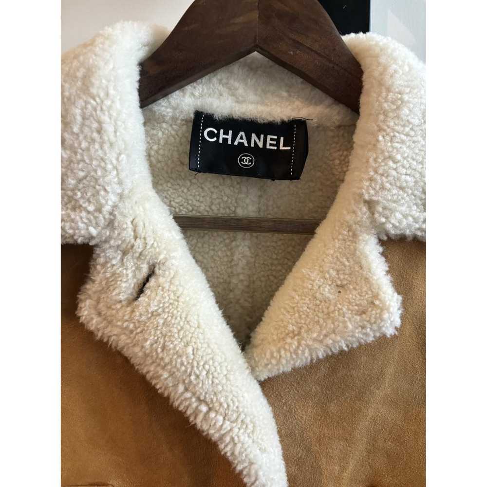 Chanel Shearling coat - image 4