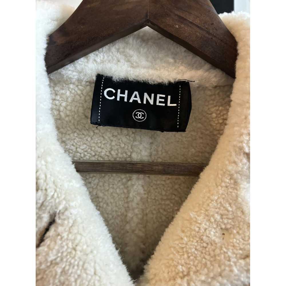 Chanel Shearling coat - image 7