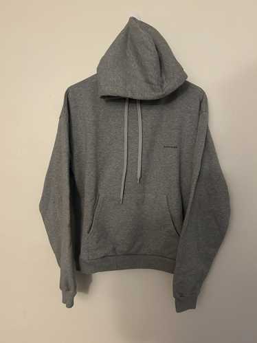 Balenciaga Balenciaga Grey Logo Hoodie