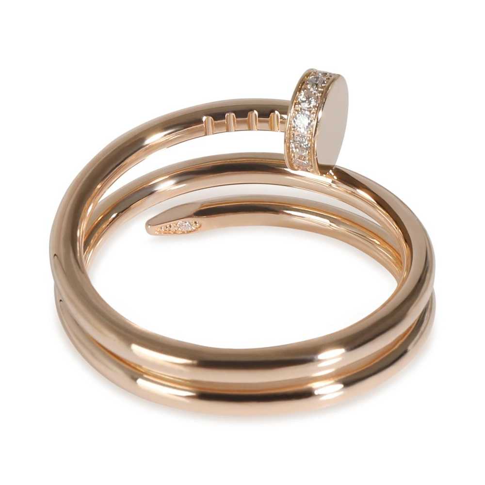 Cartier Juste un Clou pink gold ring - image 4